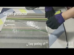 فيلم حماية السجاد ذاتي اللصق للسطح المؤقت